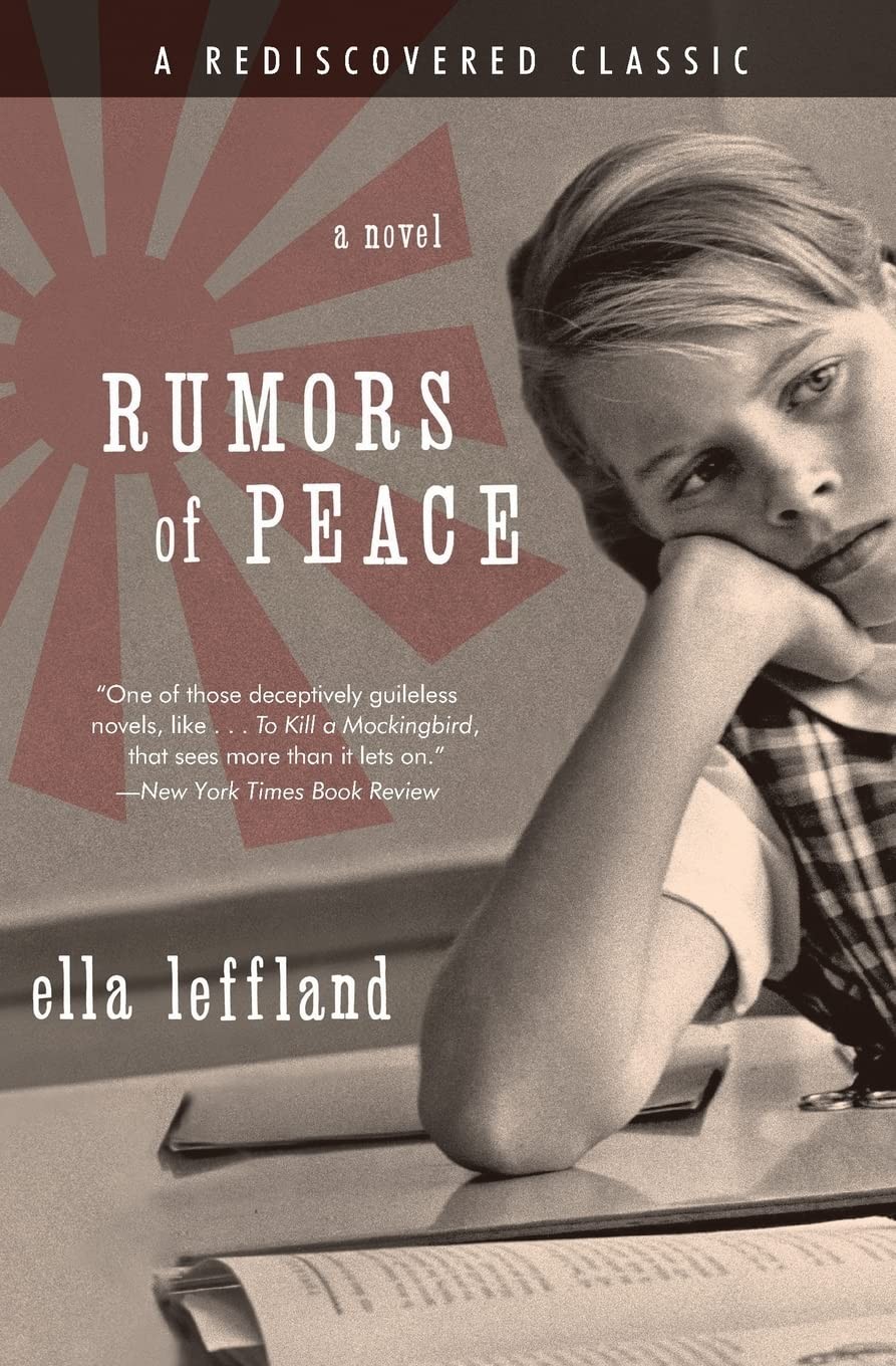 RUMORS PEACE – paperback Leffland, Ella