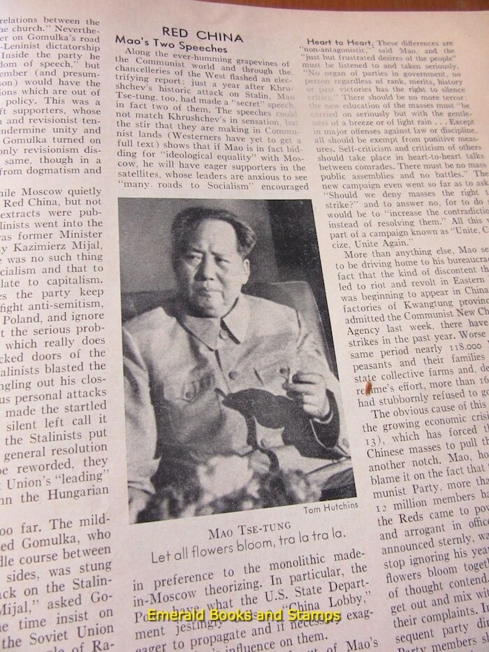 TIME Magazine – Original Bound Volume – April-June 1957 – Rare time capsule!