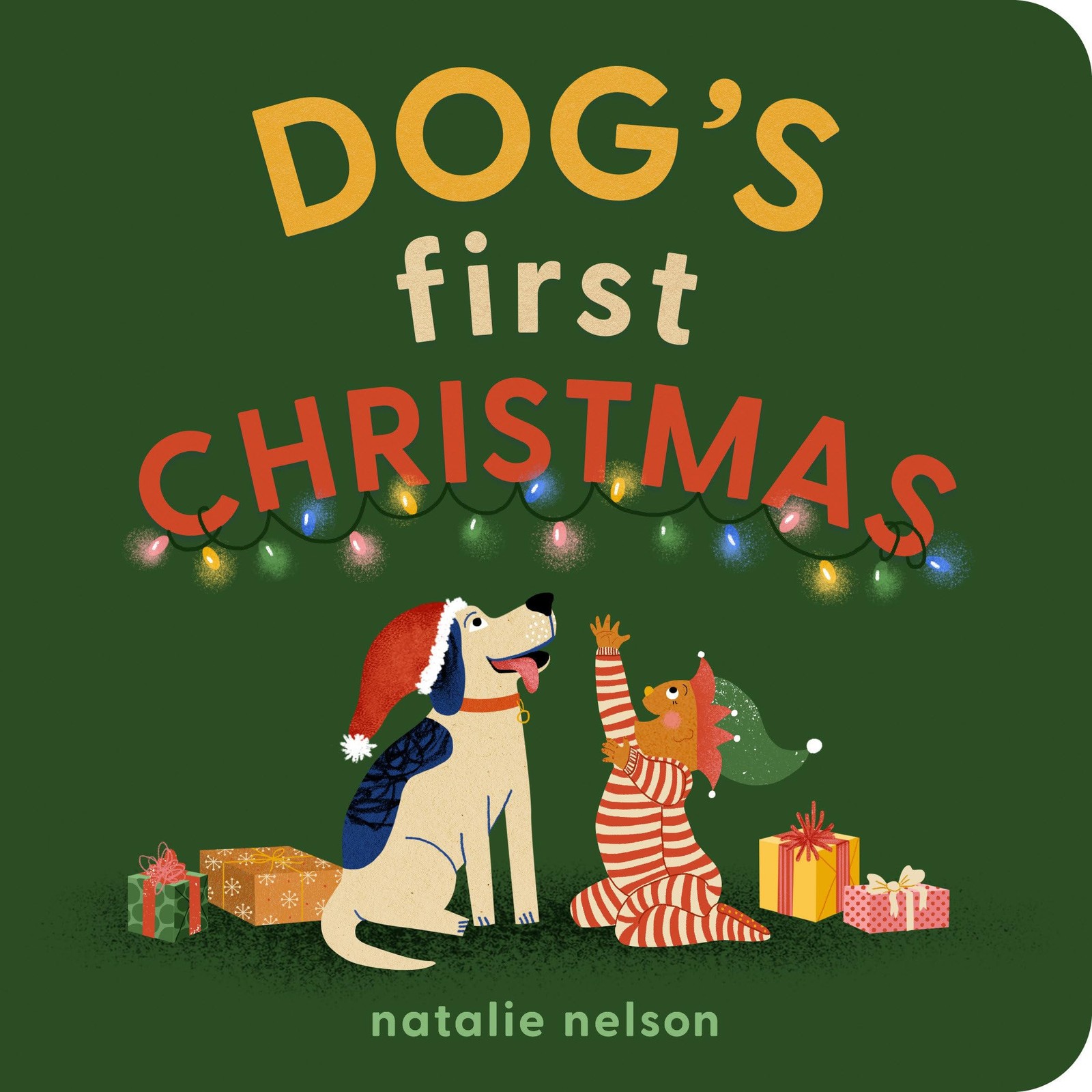 Dog’s First Christmas: A Board Book (Dog and Cat’s First), Nelson, Natalie, Very