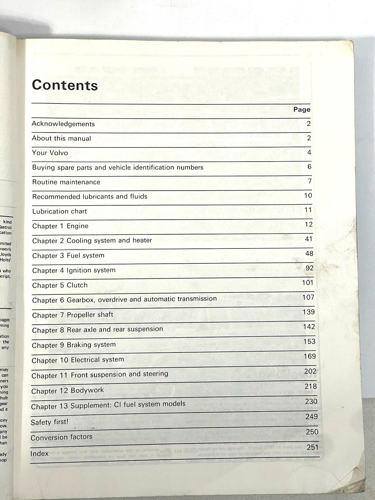 Volvo 140 Series 1966 – 1974 Haynes Owners Workshop Manual 1.8 and 2.0 liter