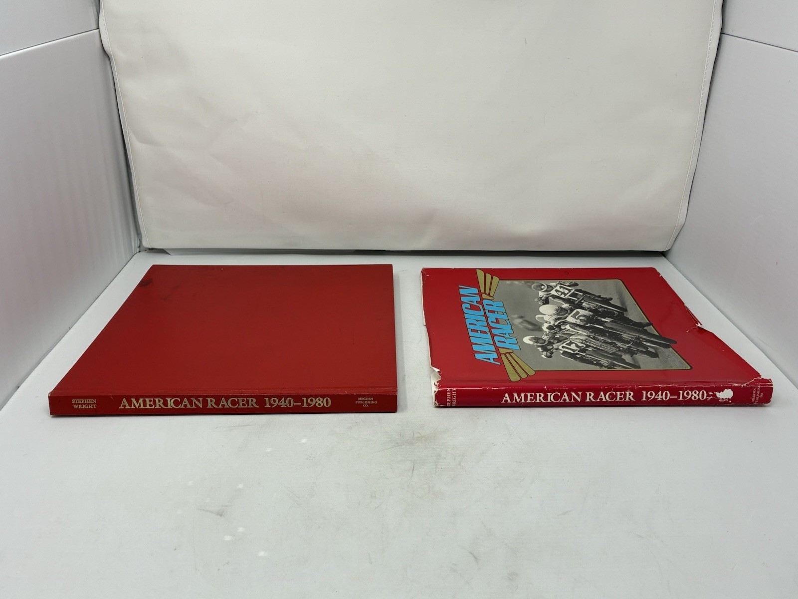 American Racer Book 1900-1940 SIGNED by Stephen Wright HC RARE! Motorcycles