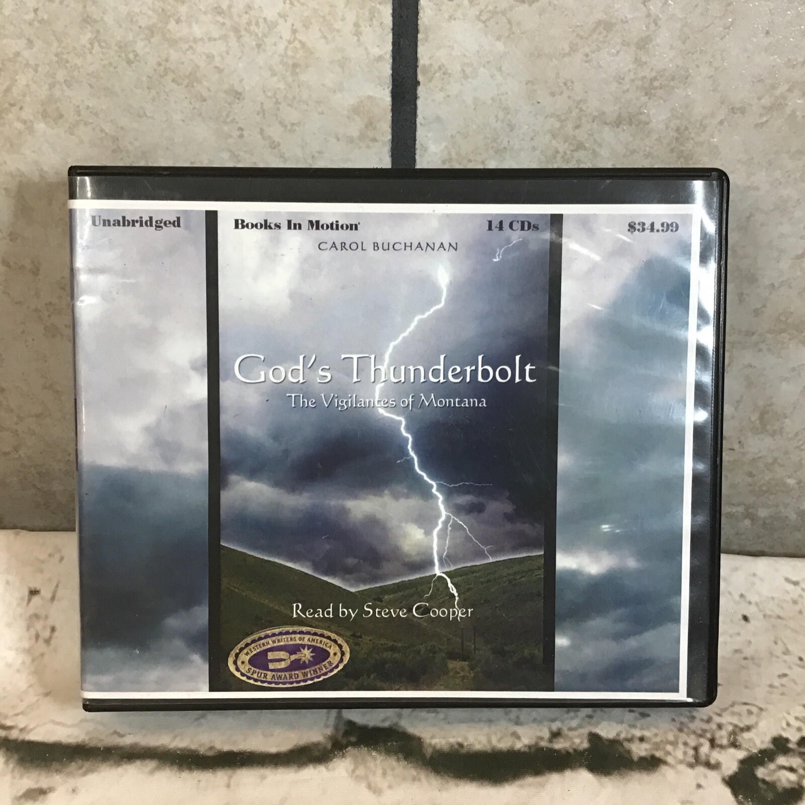 God’s Thunderbolt: The Vigilantes of Montana by Carol Buchanan Audio Book 14 Cds