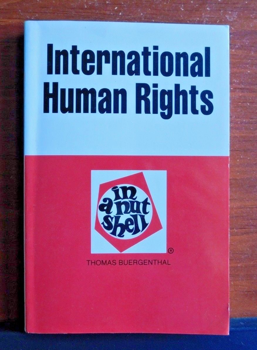 Nutshell: International Human Rights in a Nutshell by Thomas Buergenthal 1988 PB