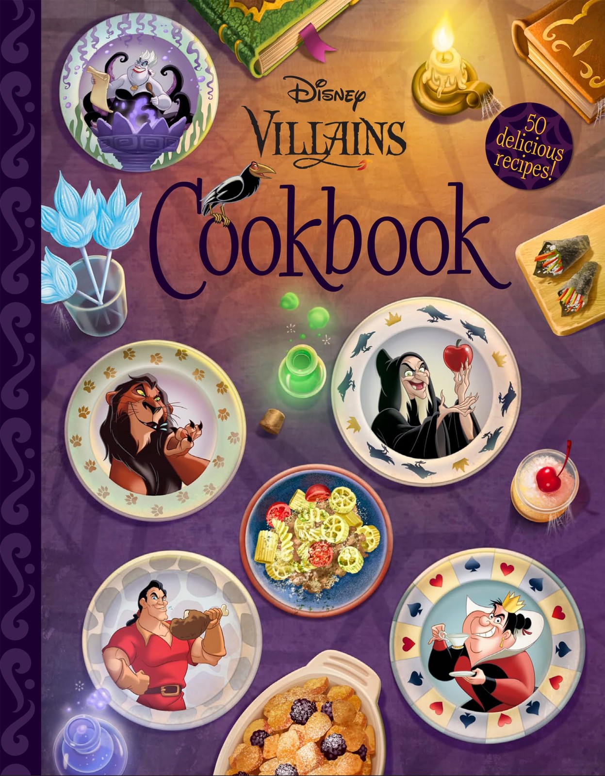 The Disney Villains Cookbook – hardcover Disney Books