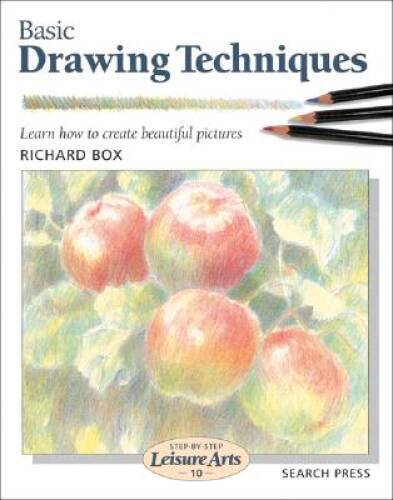 Basic Drawing Techniques (Step-by-Step Leisure Arts) – Paperback – GOOD