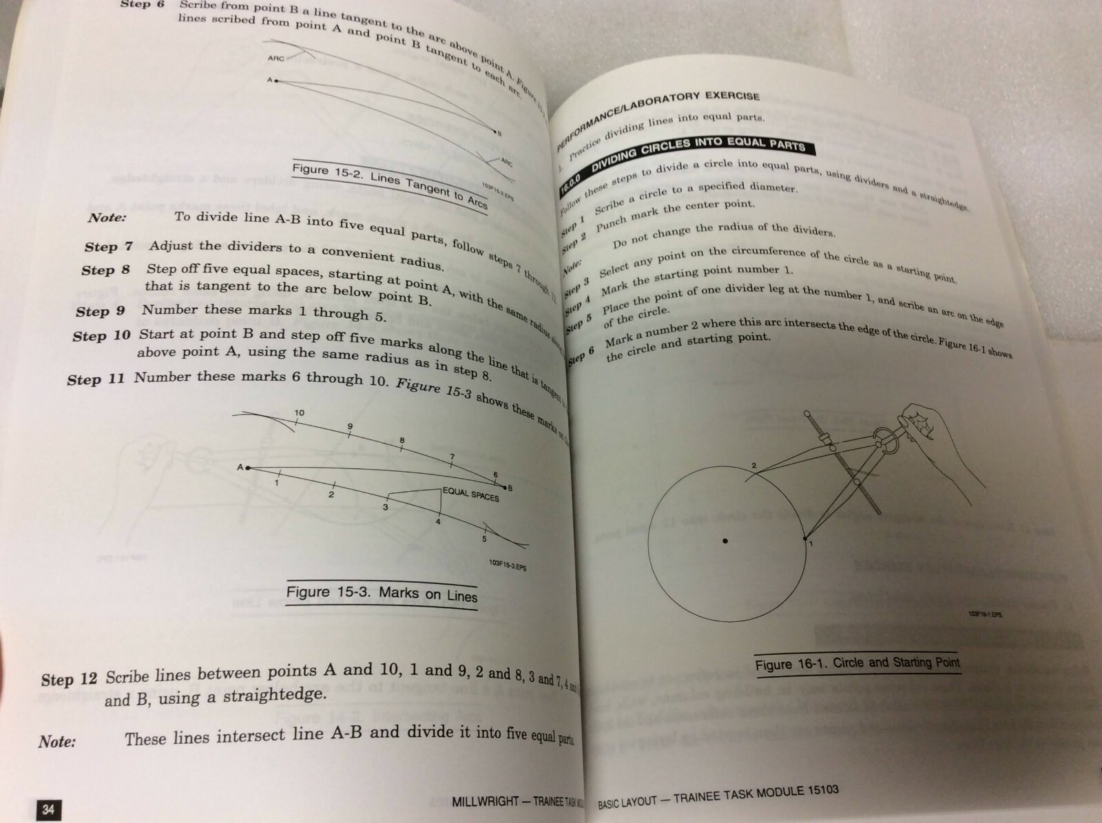 Millwright Level 1 Trainee Guide Binder, by NCCER – Wheels of Learning 1992 PB