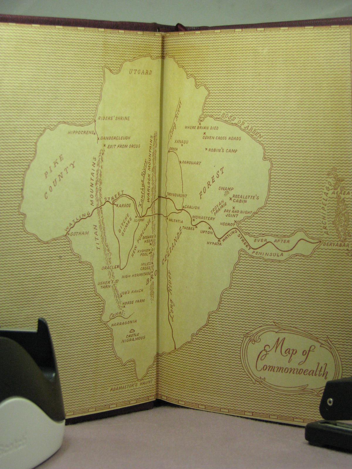 1st, with page signed by author, Silverlock by John Myers Myers(1949) in leather
