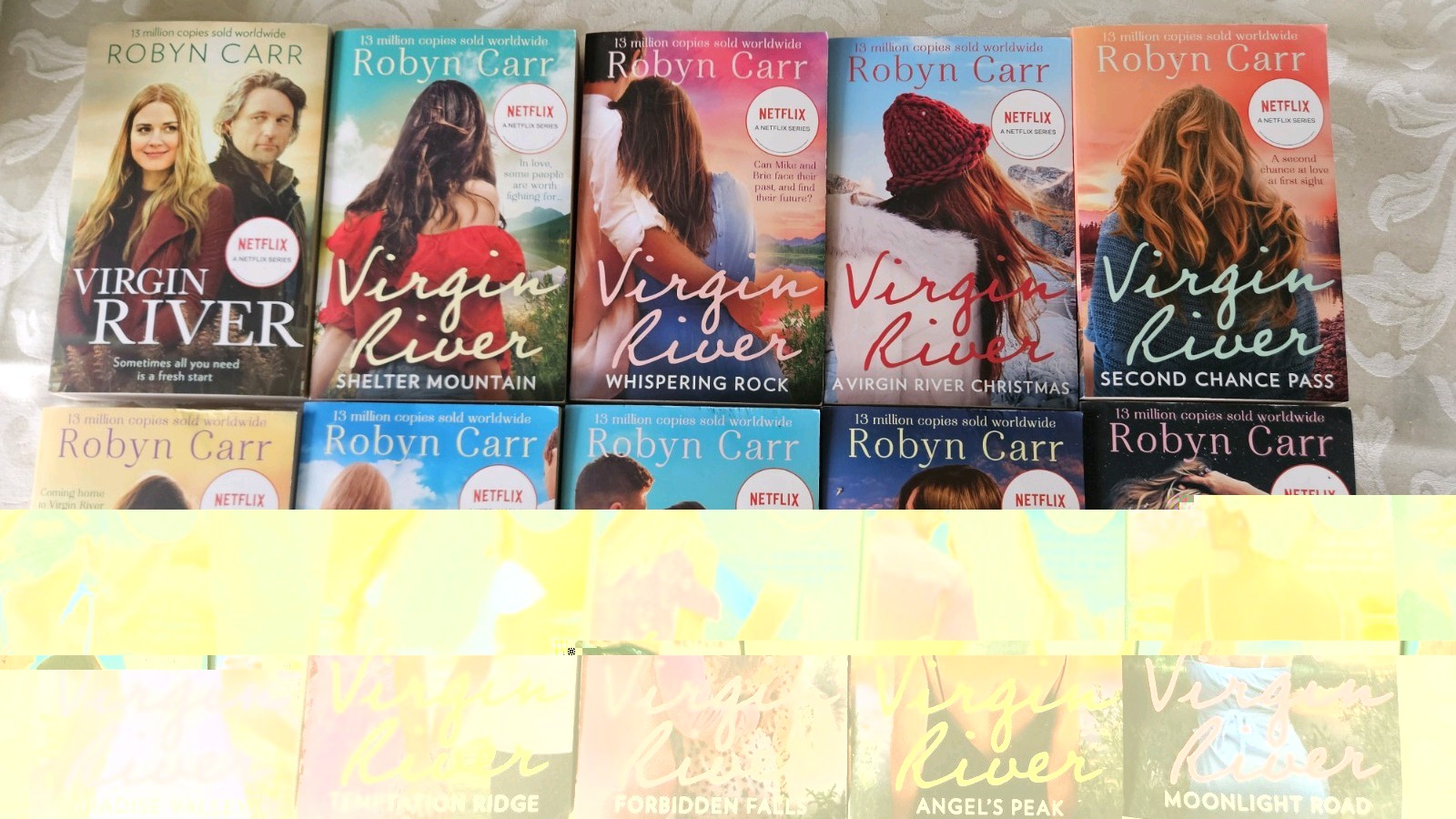 Lot 10~Robyn Carr~Virgin River Book Series~Trade Size Softcovers