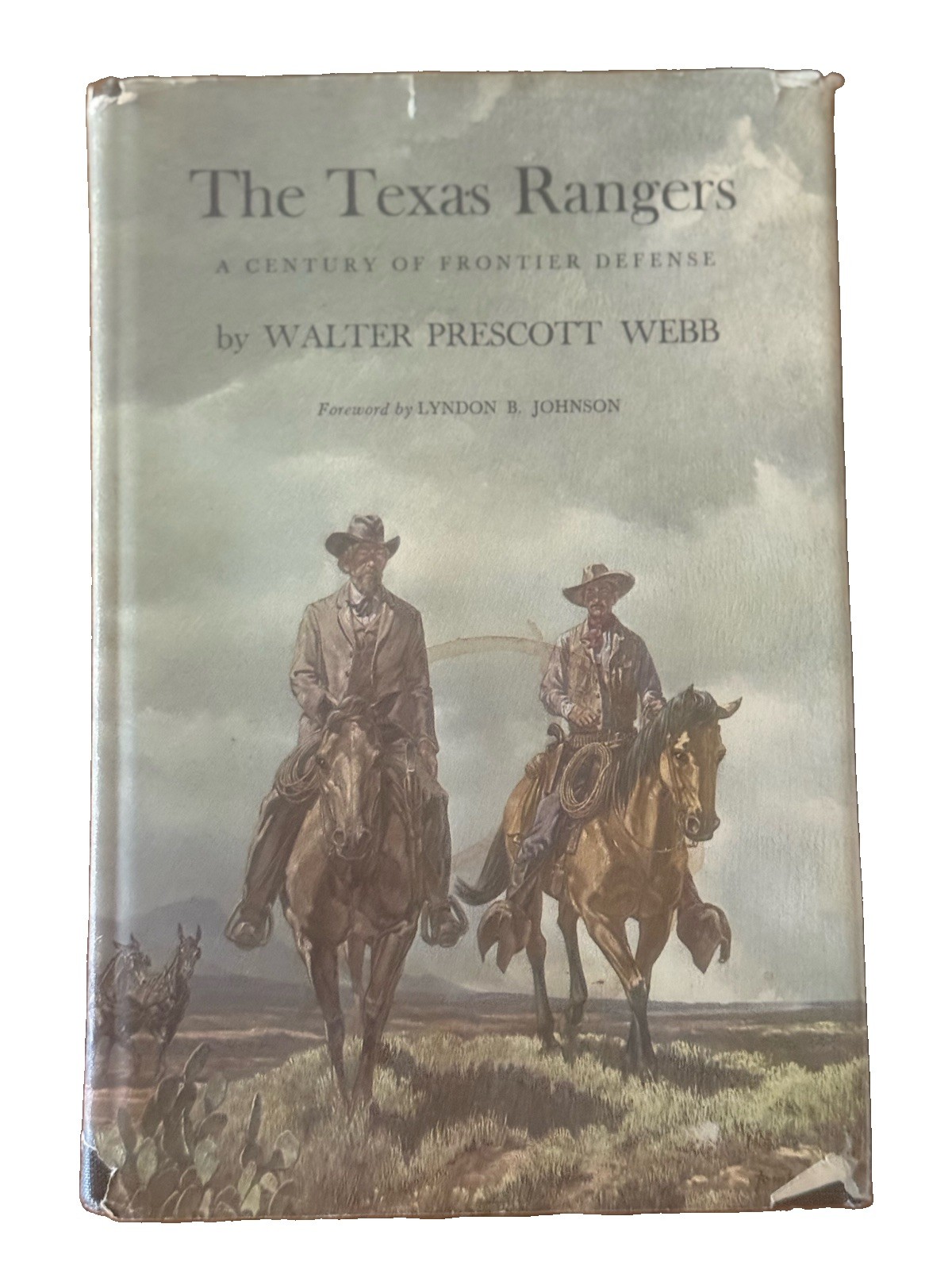 The Texas Rangers A Century of Frontier Defense Walter Prescott Webb HC DJ