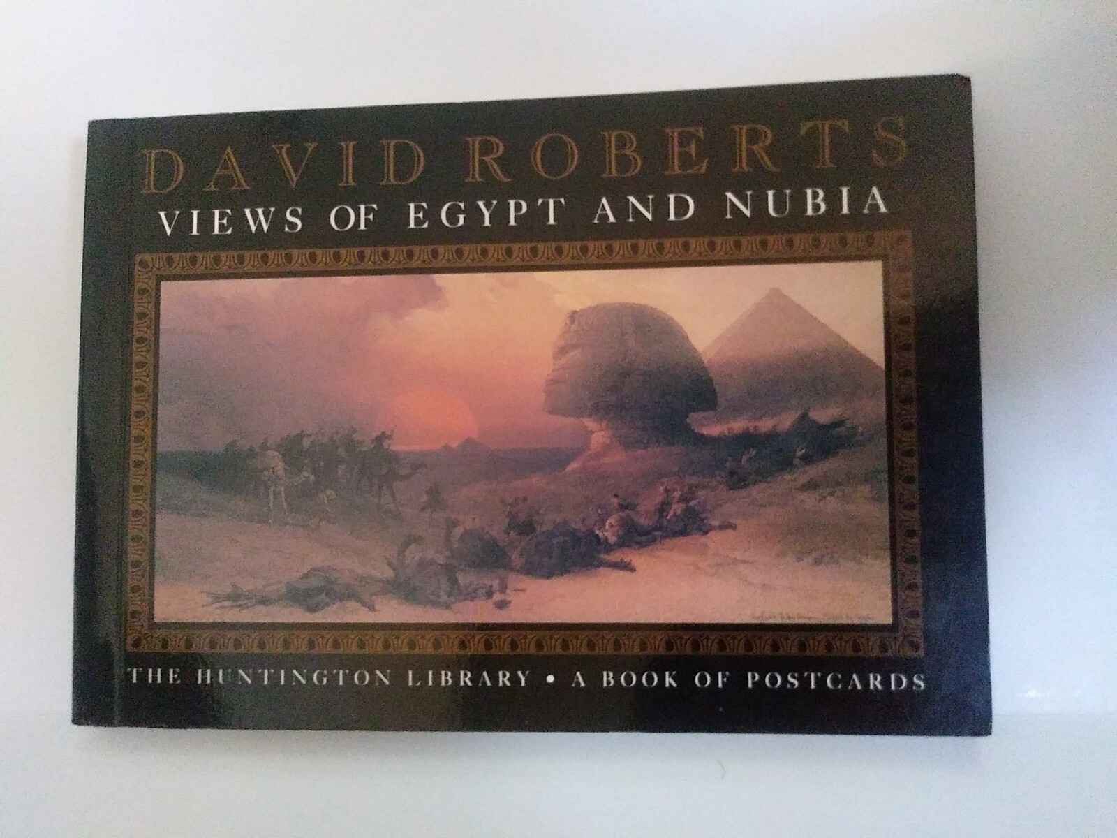 VIEWS OF EGYPT & NUBIA (David Roberts)- 30 Postcards Book. VGC