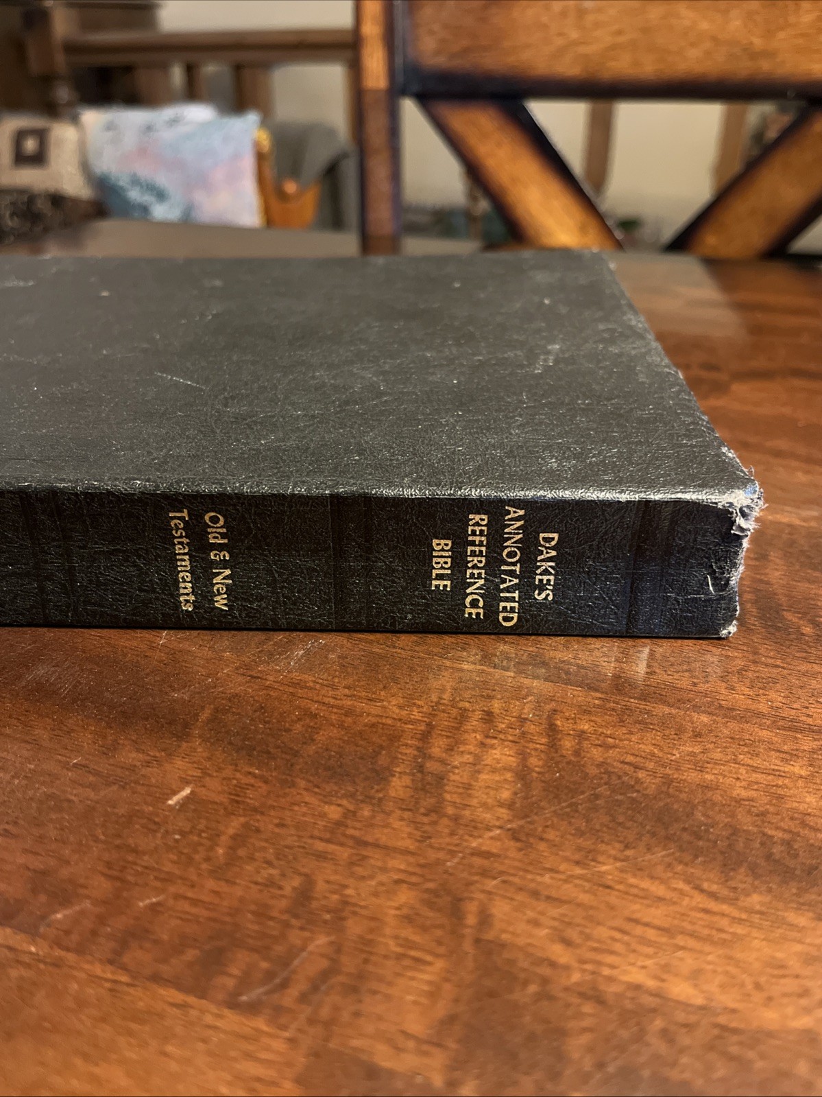 Bible RARE- Dake’s Annotated Reference KJV Bonded Leather Large Note Edition ‘81