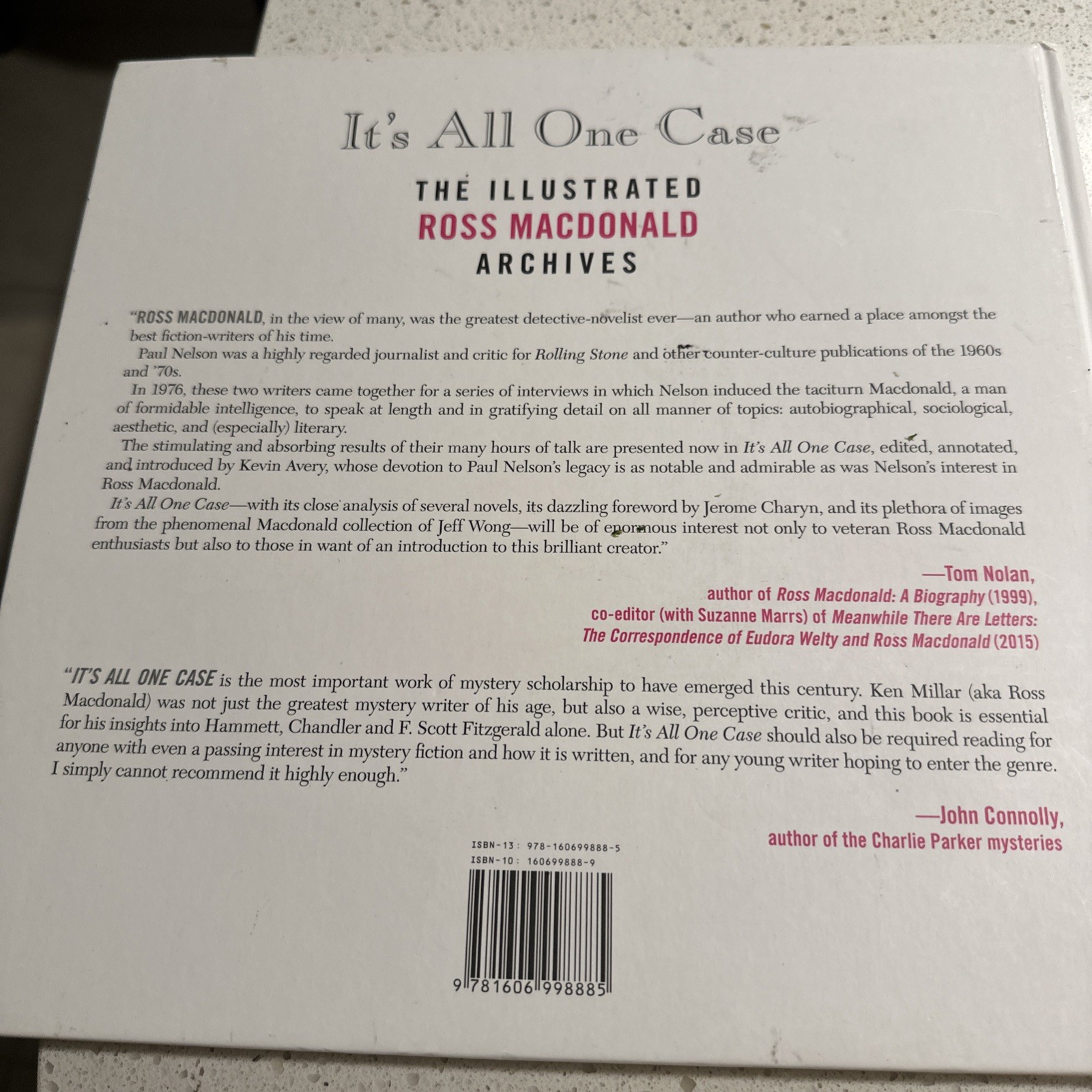It’s All One Case : The Illustrated Ross Macdonald Archives by Paul Nelson, Jeff
