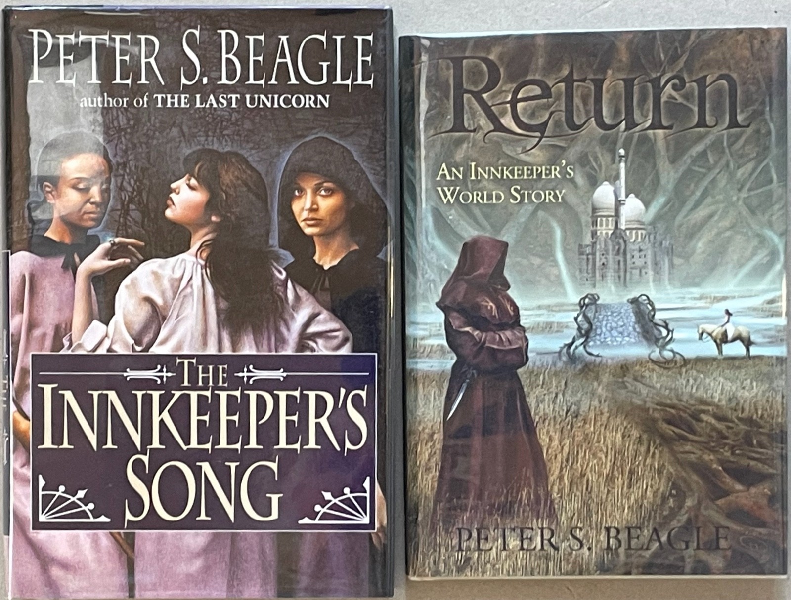 Peter S. Beagle / Innkeepers Song • Return (signed) / HC (lot of 2) FE LN