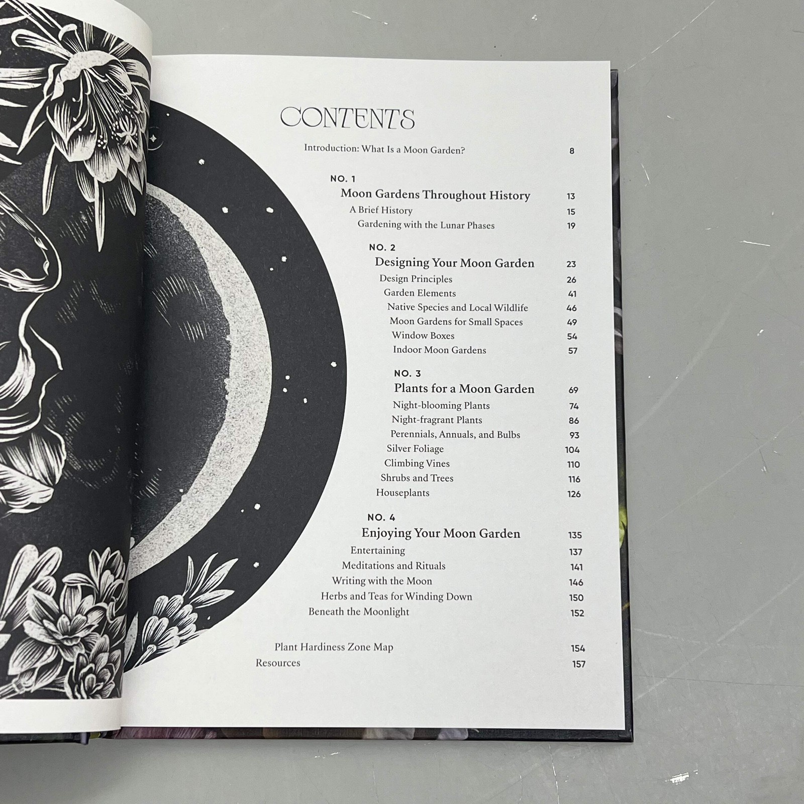 MOON GARDEN By Jarema Osofky Guide To Creating An Evening Oasis Hardcover Book