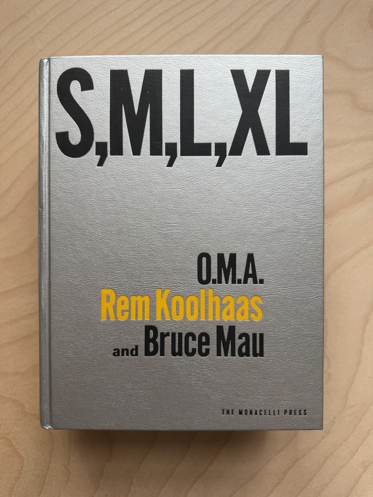 S,M,L,XL O.M.A. Rem Koolhaas and Bruce Mau (First Edition)