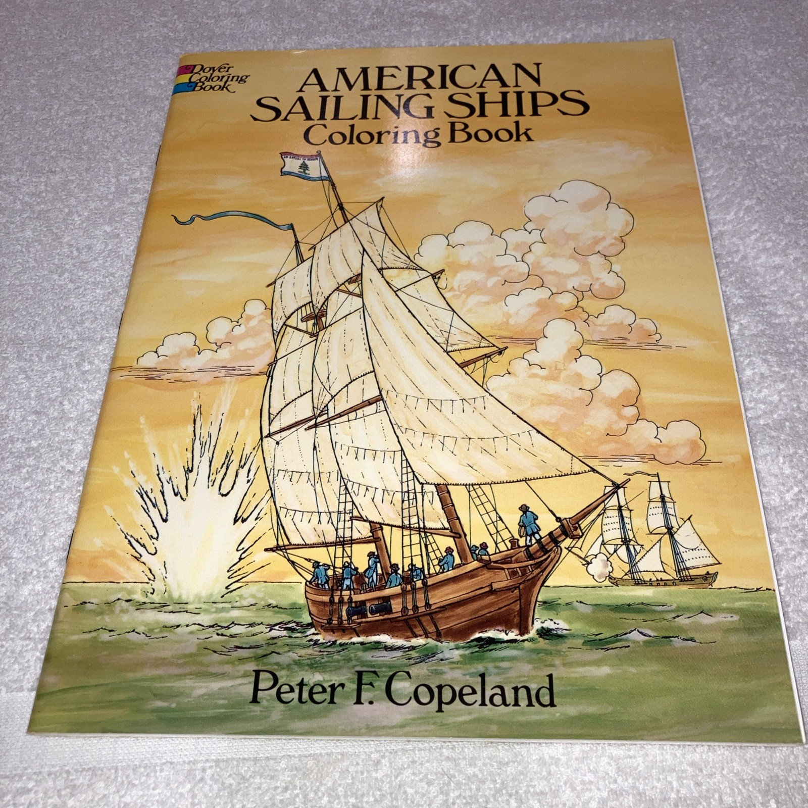 Dover Vintage Coloring Books Lot of 9 Assorted Educational 1981-2002 Unused