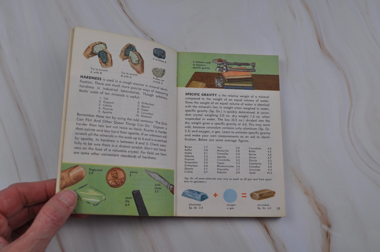 Rocks And Minerals A Golden Nature Guide By Herbert Zim Vintage 1957