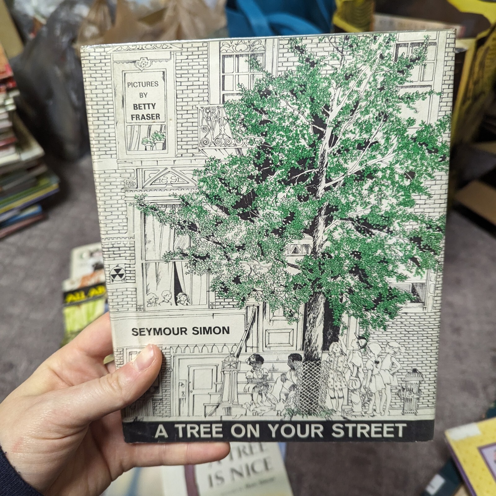 A Tree on Your Street by Seymour Simon (1973, Hardcover, Ex Lib)
