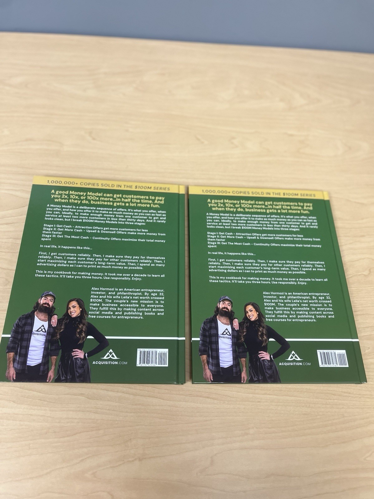 2x $100M Money Models by Alex Hormozi – BRAND NEW HARDCOVER – NO CODES / BOGO