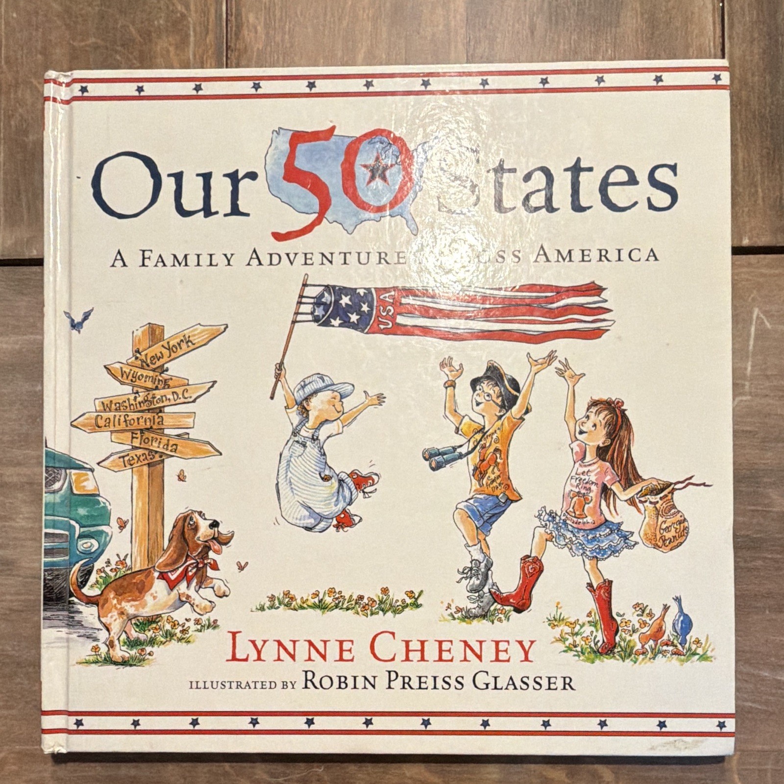 Our 50 States Hardcover Picture Book Illustrated Lynne Cheney Ages 4-8