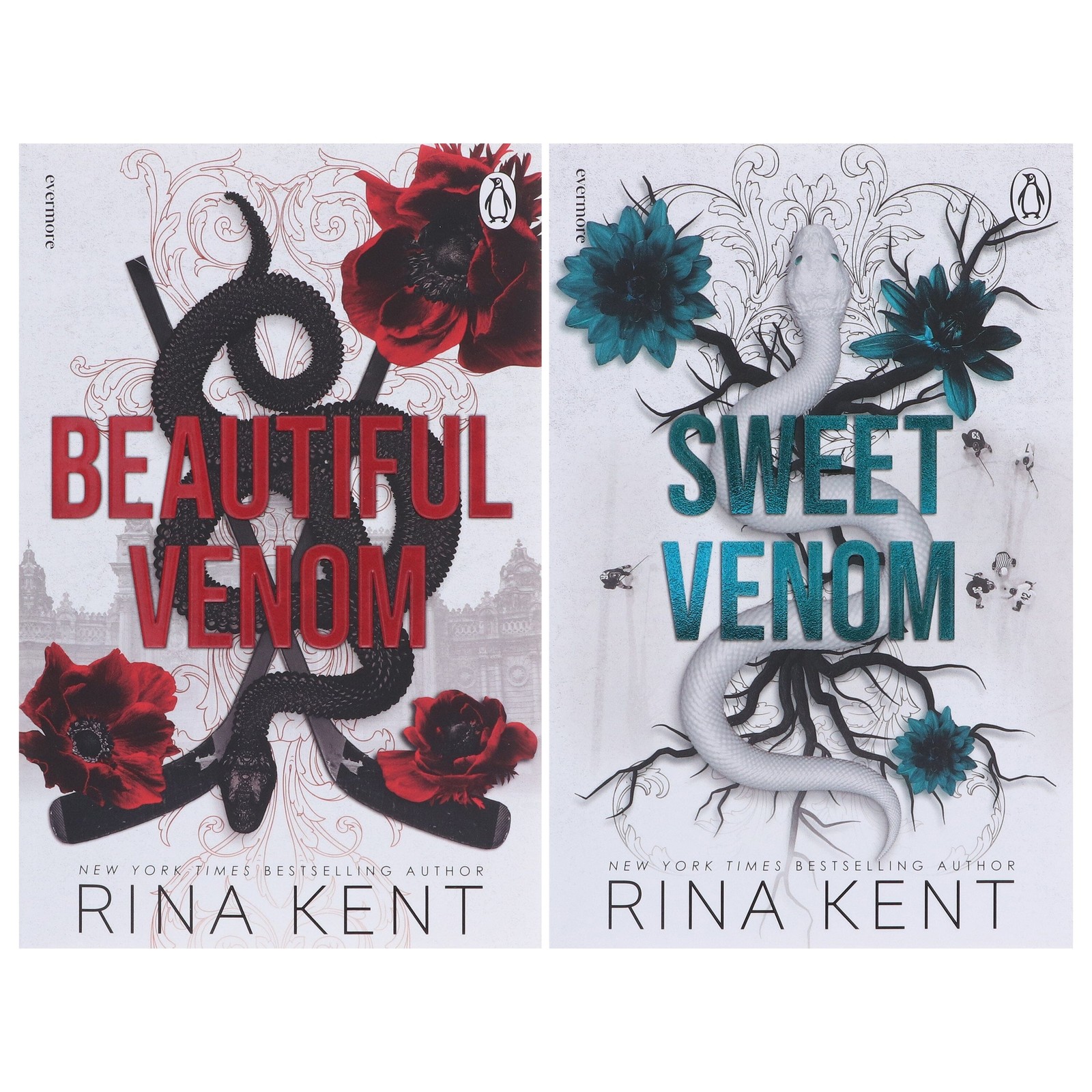 Vipers Series (Beautiful Venom & Sweet Venom) by Rina Kent 2 Books Set – PB