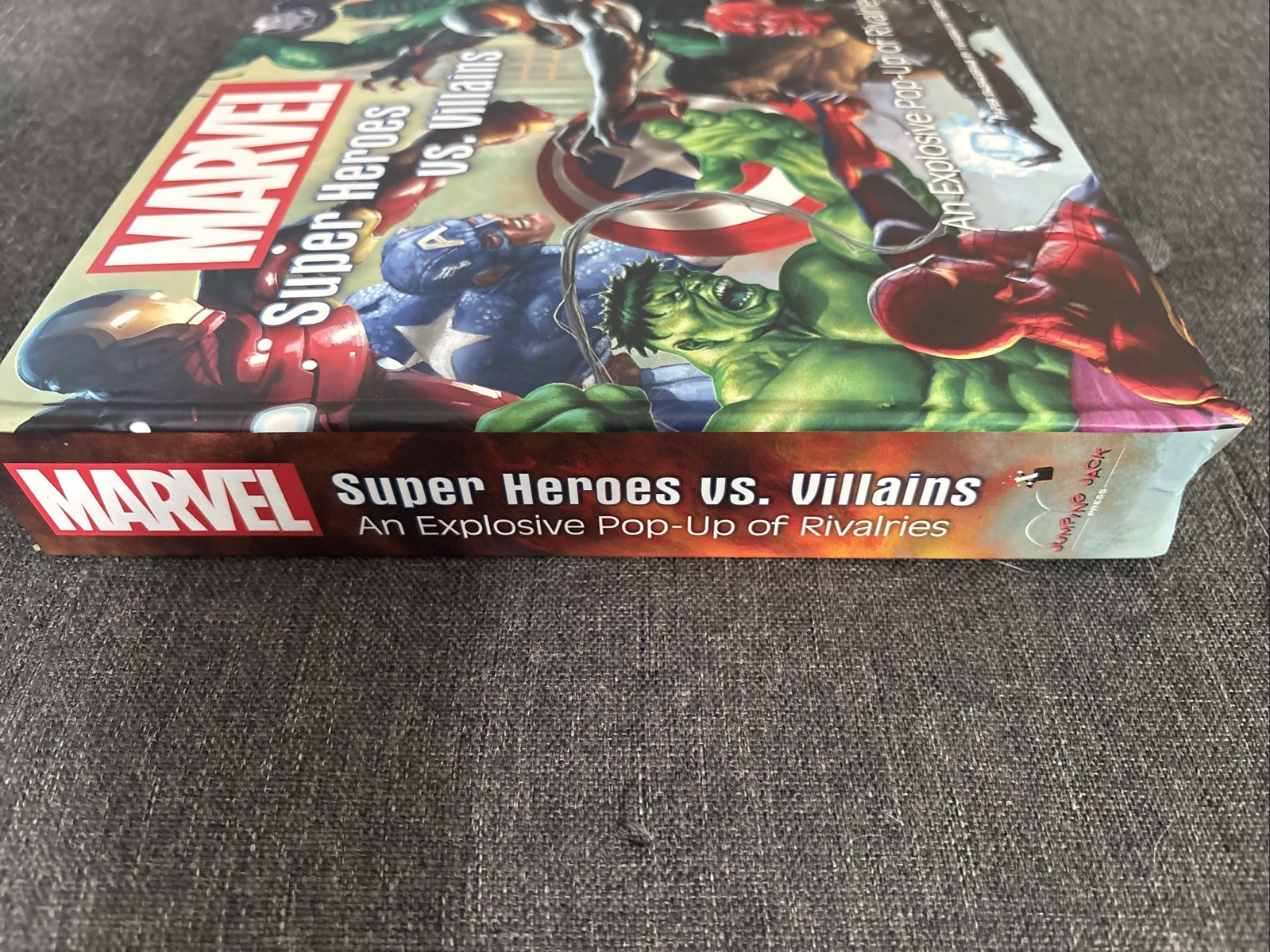 Marvel Super Heroes vs. Villains: An Explosive Pop-up of Rivalries
