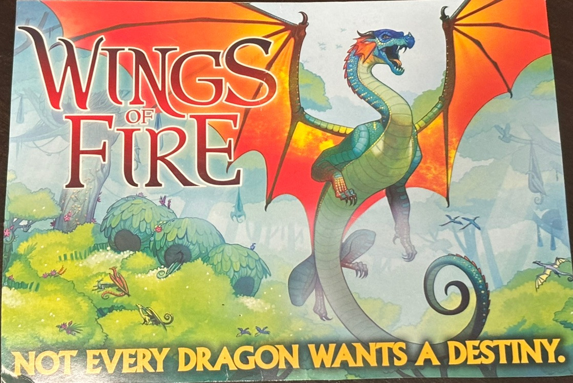 Wings Of Fire Not Every Dragon Wants A Destiny SIGNED Tui T Sutherland Post Card