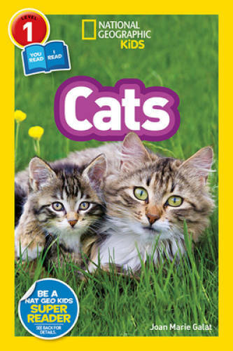 National Geographic Readers: Cats (Level 1 Co-reader) – Paperback – GOOD