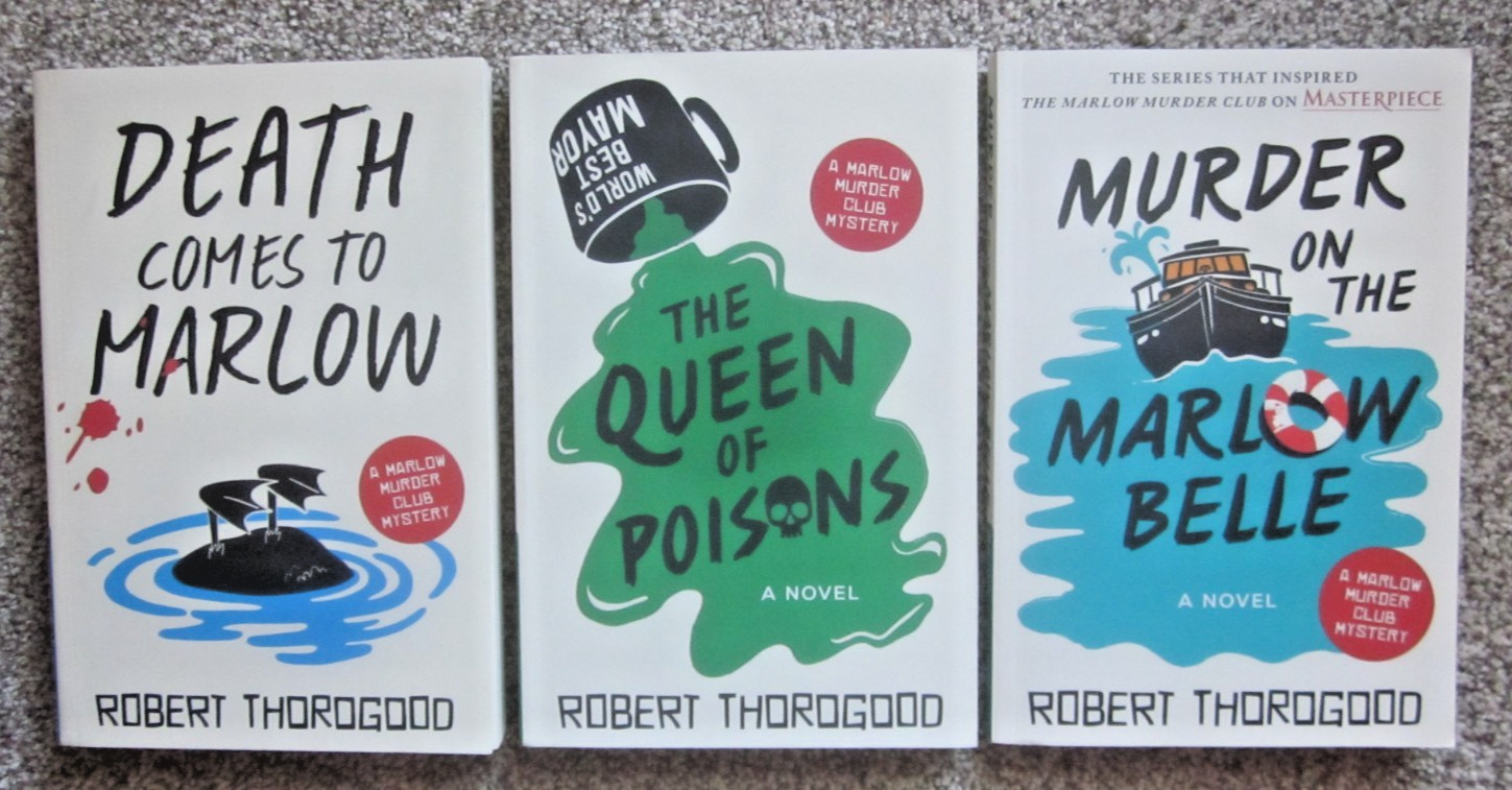 MARLOW MURDER CLUB MYSTERY by ROBT THOROGOOD / 3SC / 2023-2025