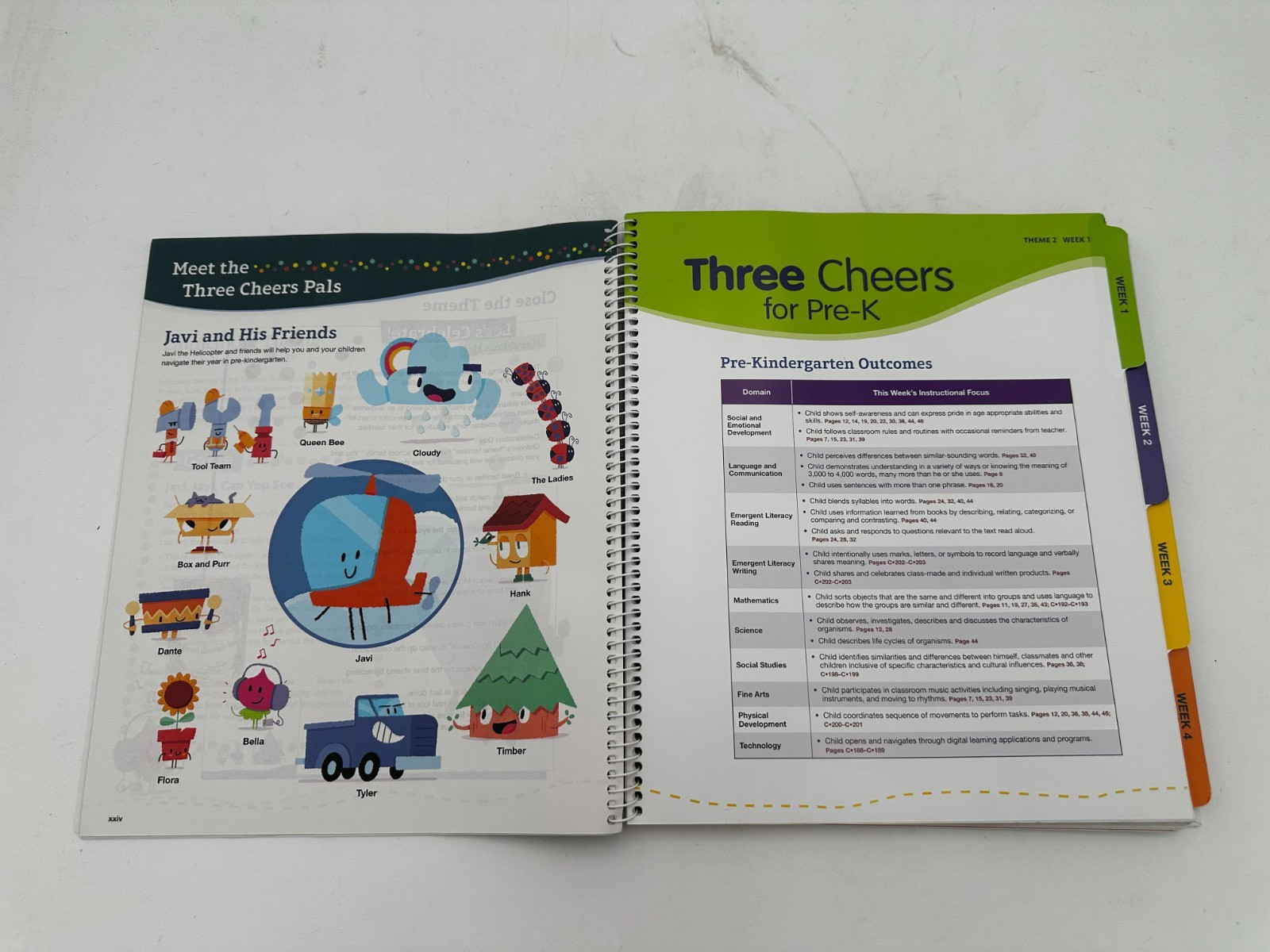 Marvelous Me! Three Cheers For Pre-K Teacher’s Guide SAVVAS
