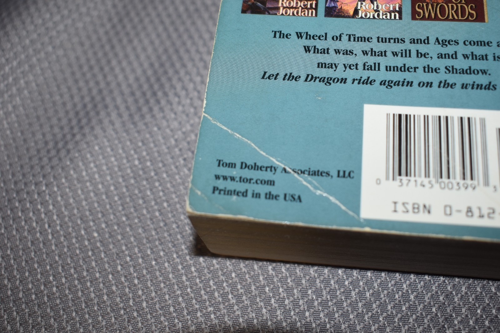 The Eye Of The World by Robert Jordan (Teal $3.99 Promo Edition/1st Print)