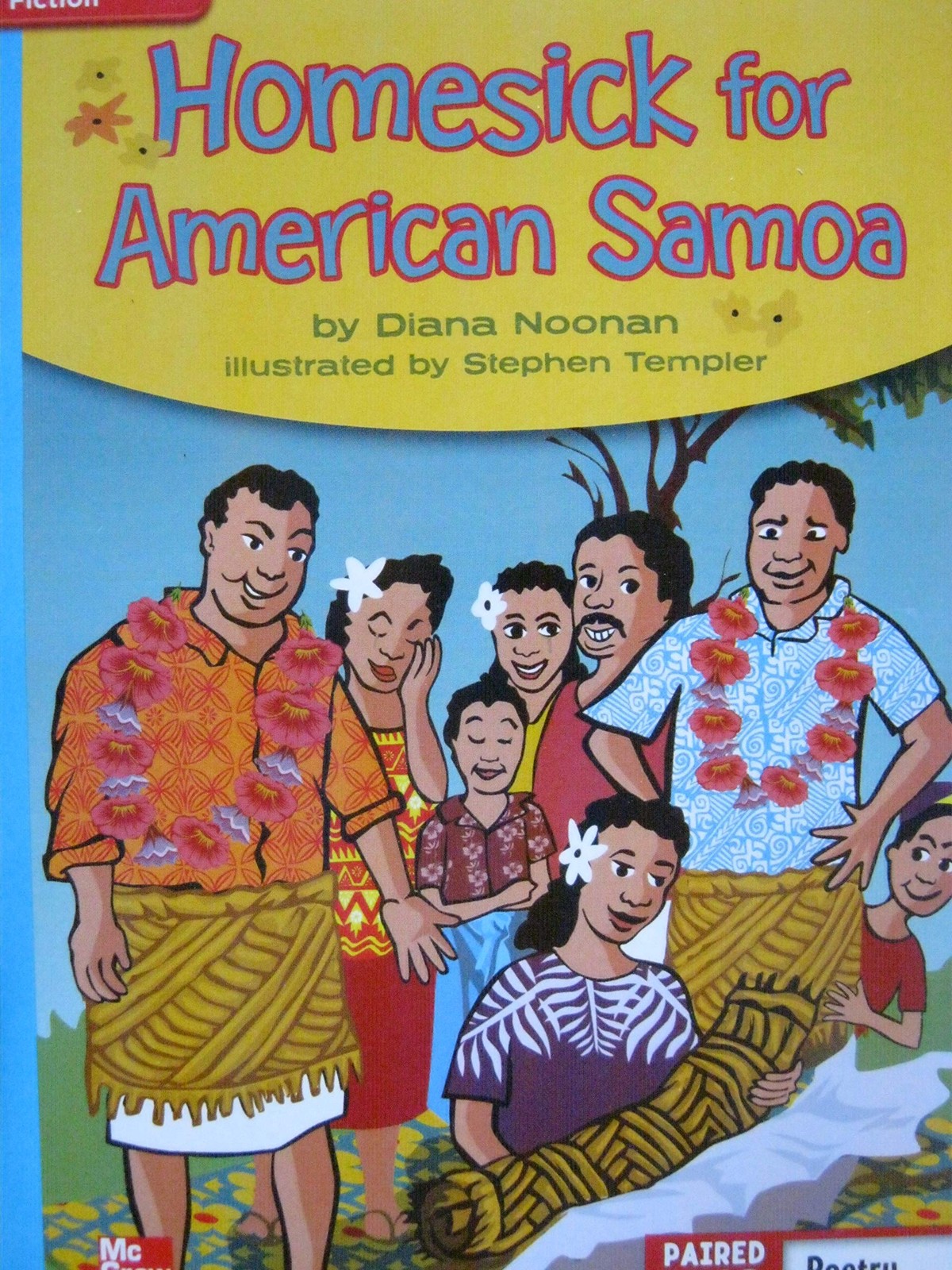 Reading Wonders Leveled Reader Homesick for American Samoa: On-Level Unit 6 …