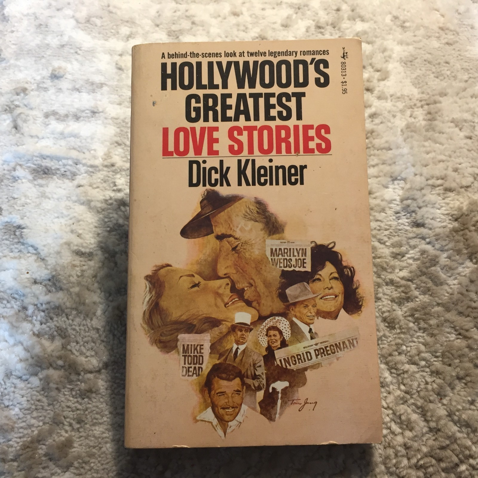 Hollywood’s Greatest Love Stories Dick Kleiner 1976 Pocket Books Film History