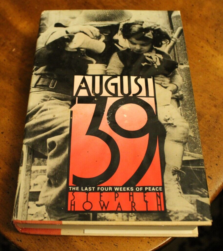 August 39 ~ Stephen Howarth ~ 1989 Mercury House HCDJ