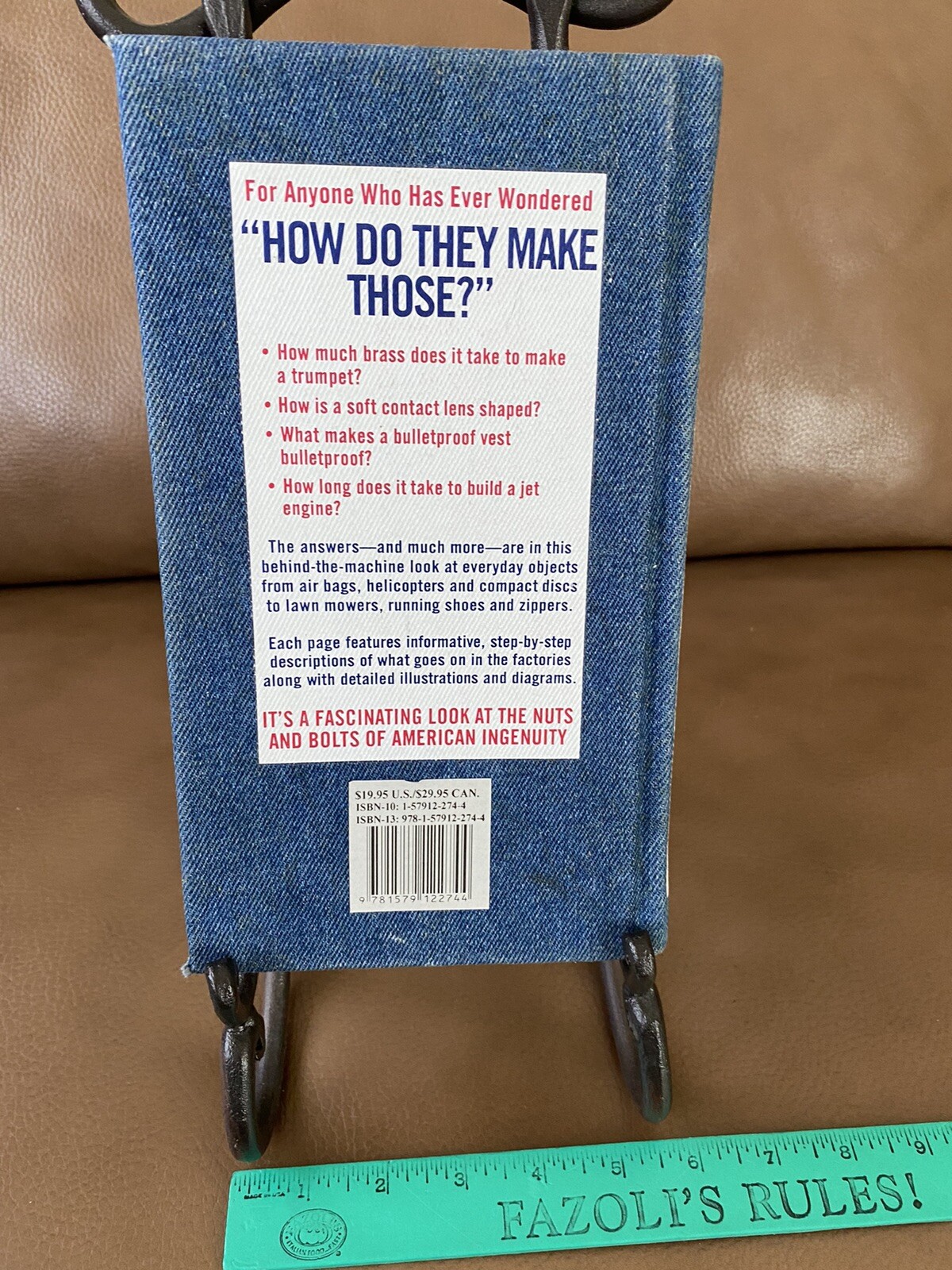 2003 How Things Are Made Book ~ From Automobiles to Zippers~Sharon Rose~ Vintage