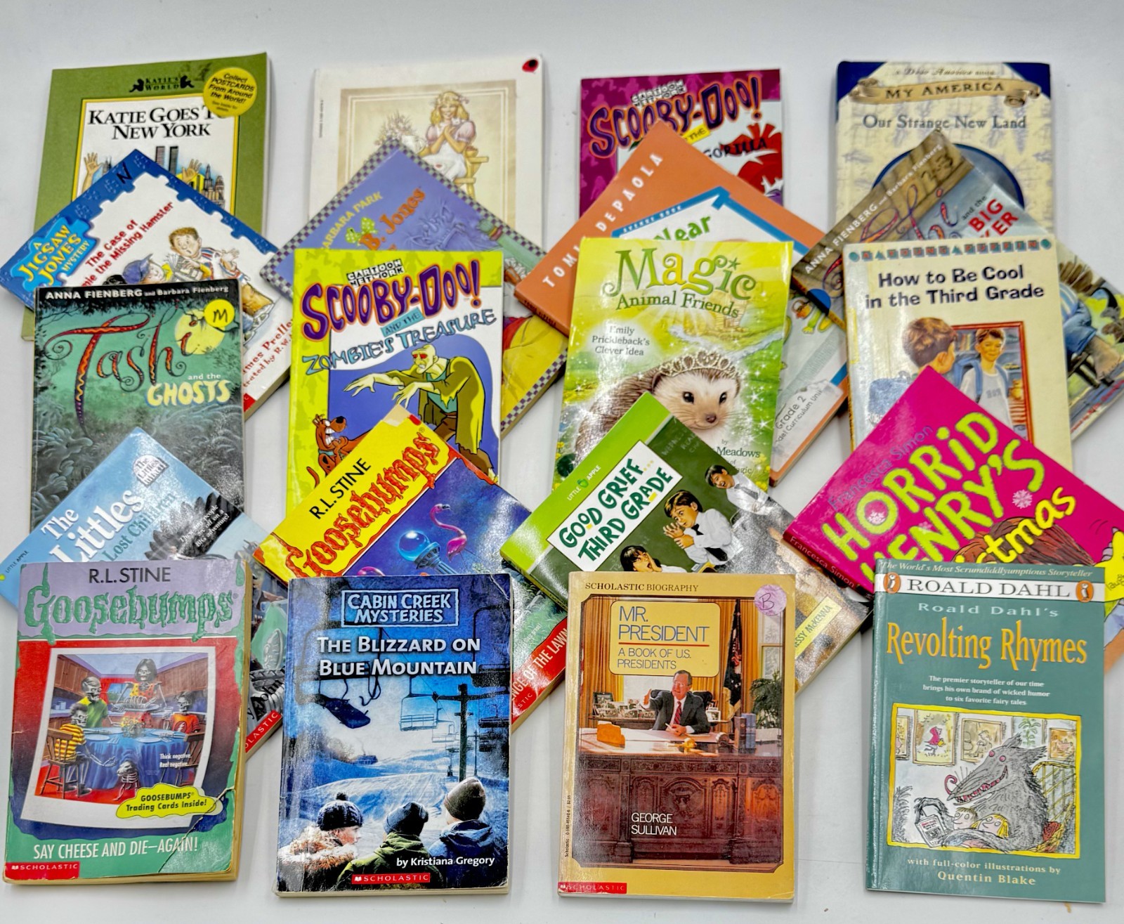 Bulk/Huge Lot of 25 Children’s Kids Chapter Books – Random – Free Shipping!