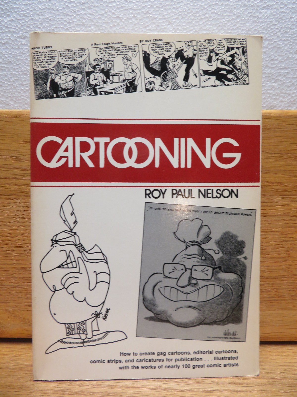 Cartooning by Roy P. Nelson (1975, Trade Paperback)