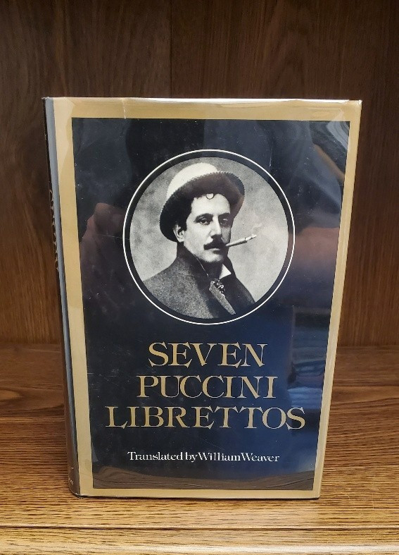 Giacomo Puccini SEVEN PUCCINI LIBRETTOS (ENGLISH AND ITALIAN EDITION) HC DJ 1st