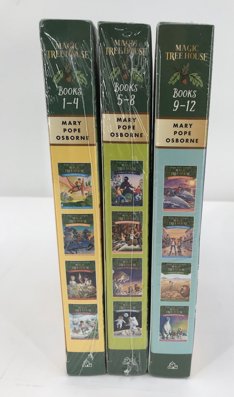 SEALED BOX SET Magic Tree House Vols. 1-4 5-8 9-12 Lot of 12 Books