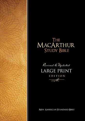 The NASB, MacArthur Study Bible, Large Print, Hardcover, Thumb Indexed, 1995 T..