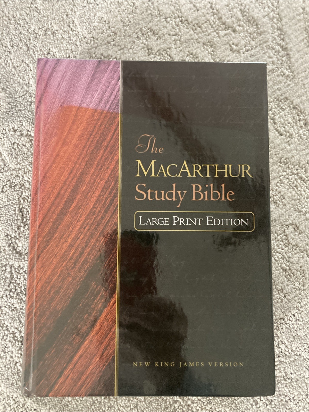 Holy Bible: New King James Version, the Macarthur Study Bible by Nelson Bibles