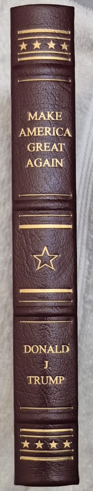 Make America Great Again • Trump ( 2017• Inaugural Edition • Gryphon • Leather)