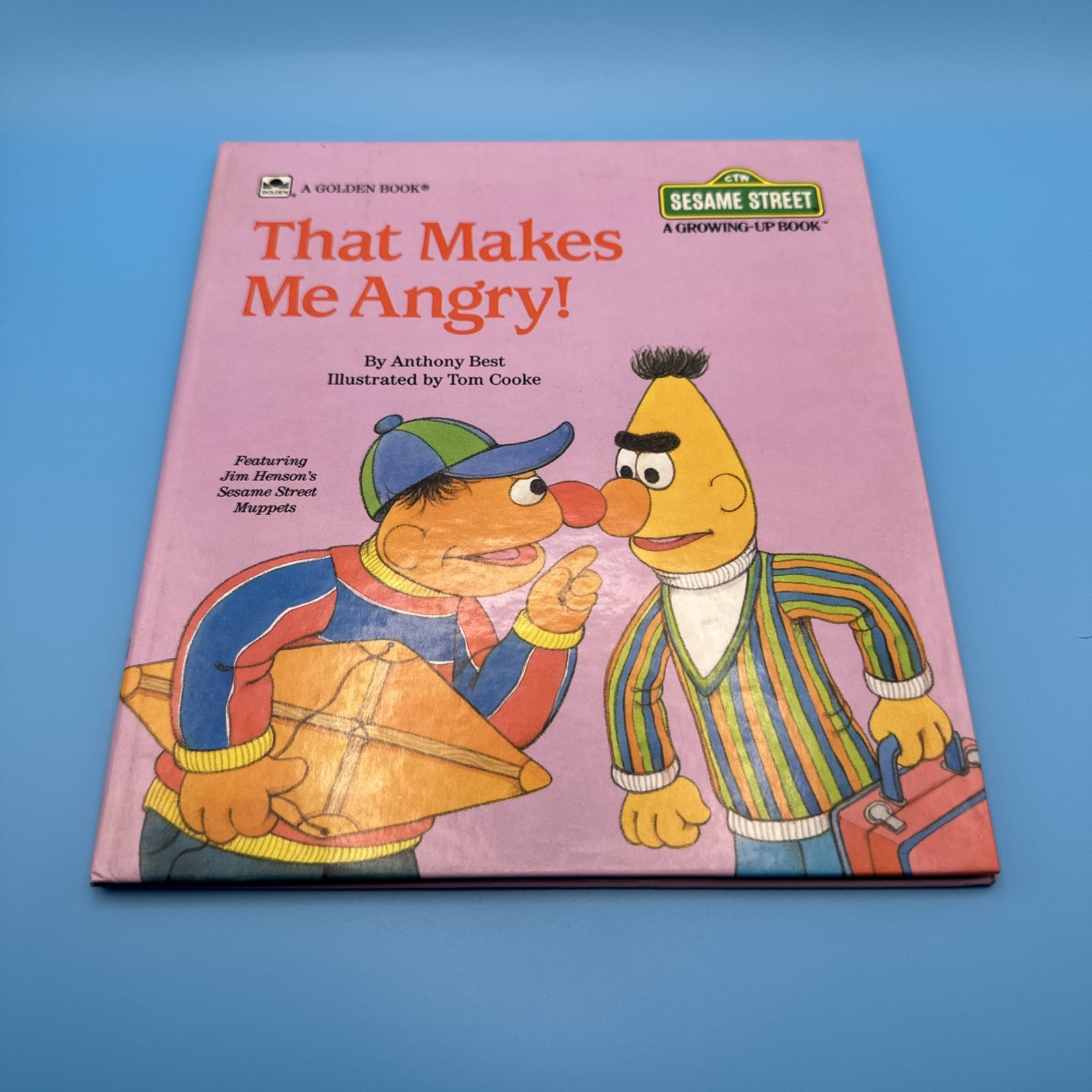 A Golden Book That Makes Me Angry! Sesame Street 1989 Anthony Best Tom Cooke