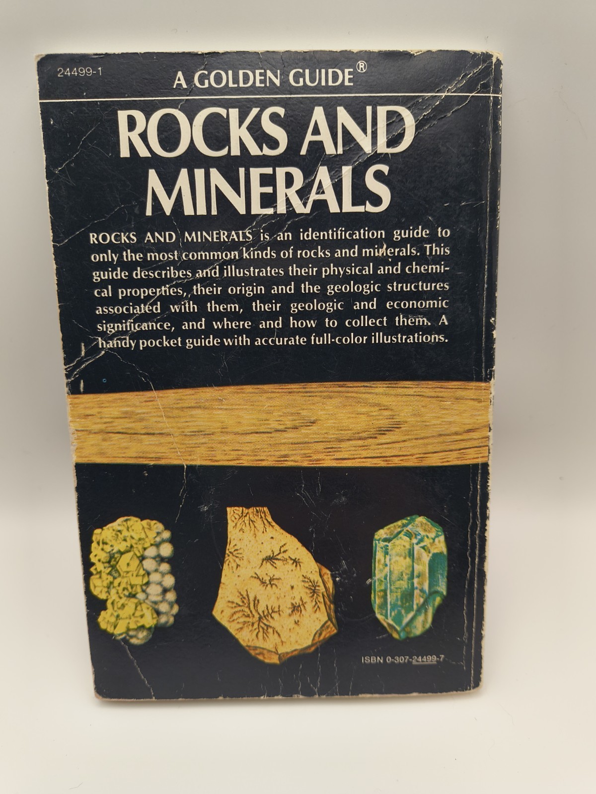 Rocks And Minerals A Golden Nature Guide By Herbert Zim Vintage PB 1957