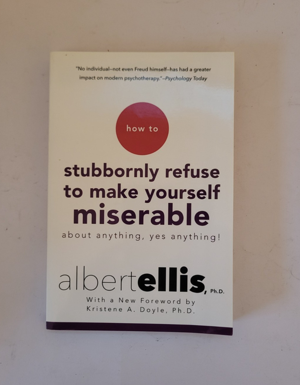 How to Stubbornly Refuse to Make Yourself Miserable about Anything–Yes,…