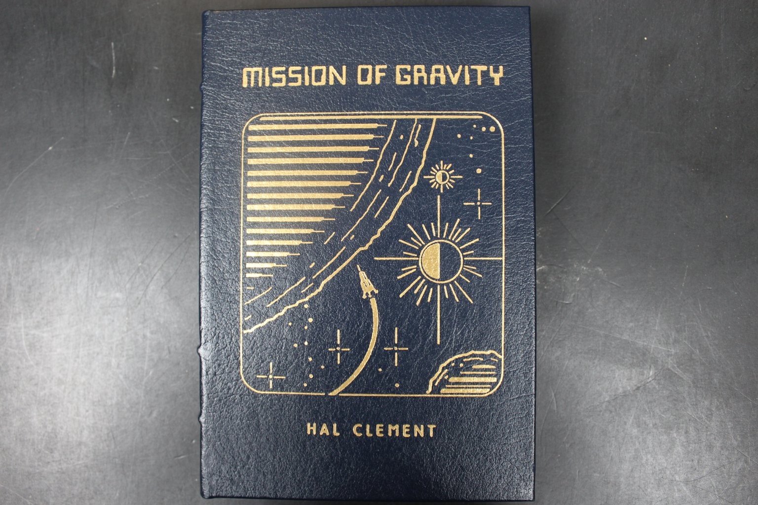 Mission of Gravity Hal Clement 1987 Collector’s Edition Leather Easton Press VG