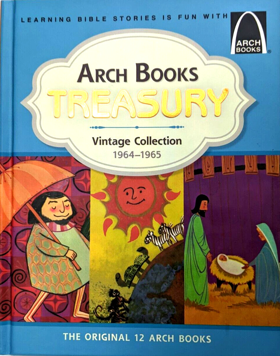 NEW Arch Books Treasury Vintage Collection 1964-1965 Bible Stories Illustrated