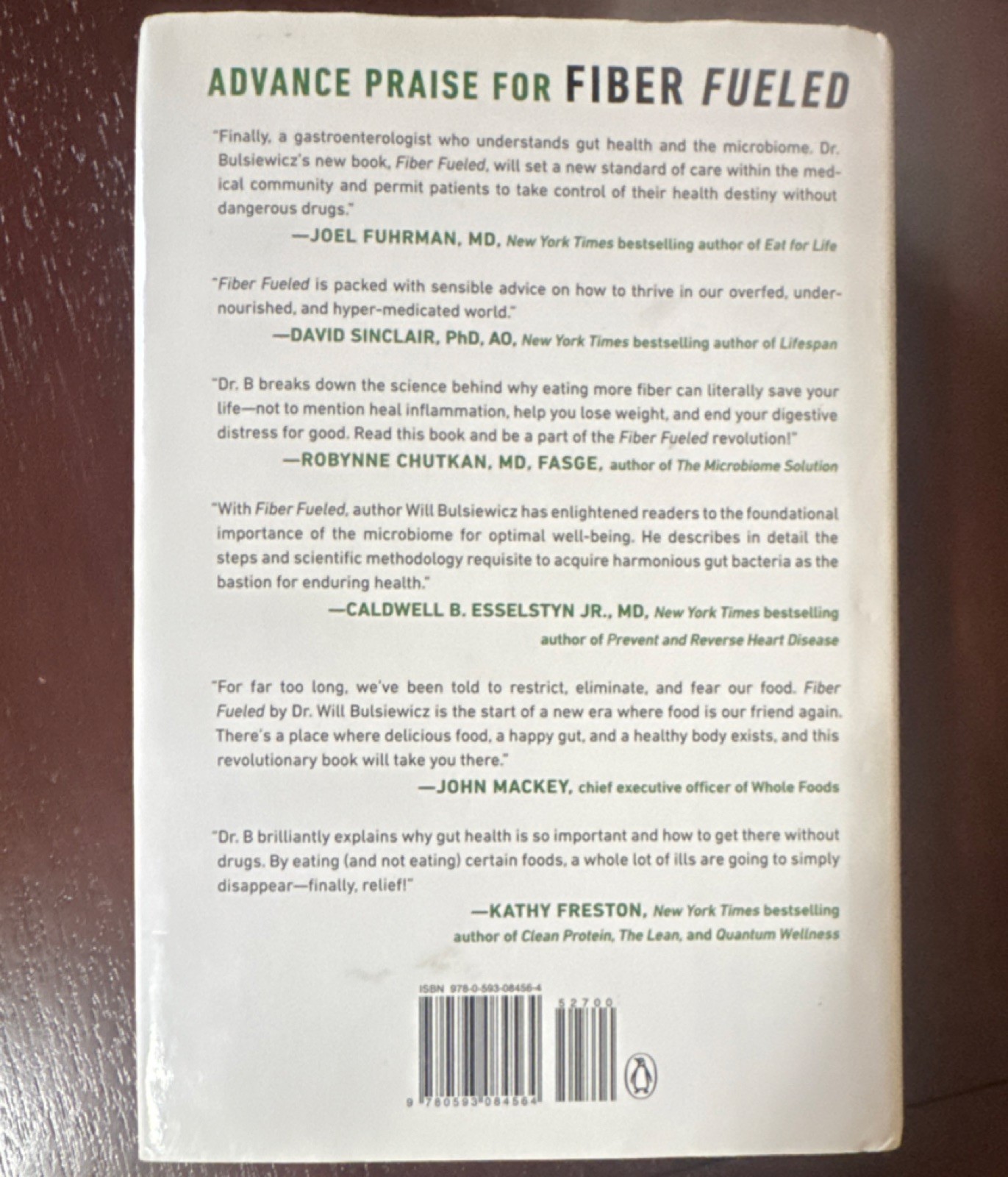 Fiber Fueled by Will Bulsiewicz (Hardcover, 2020, Health & Fitness, Nutrition)