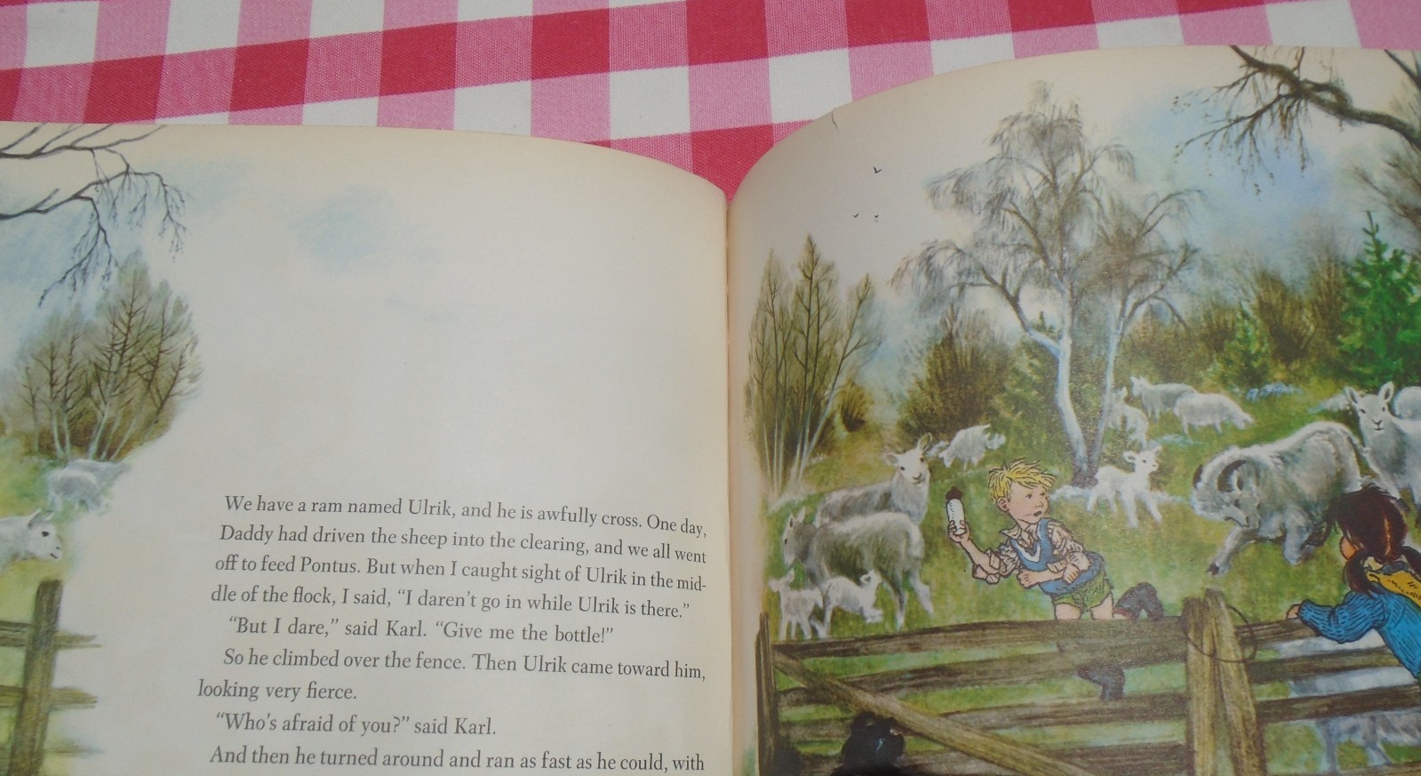 Springtime in Noisy Village By Astrid Lindgren 1965 Hardcover