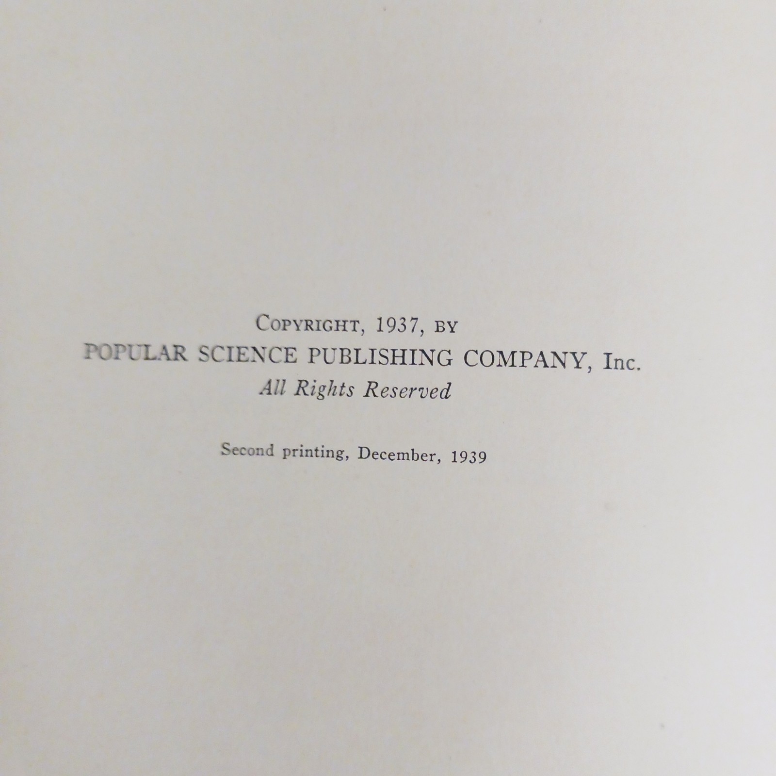 VINTAGE: Amateur Craftsman’s Cyclopedia of Things to Make 1939 2nd Print HC Worn